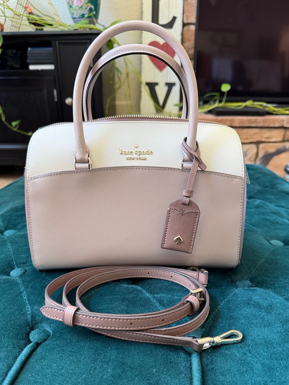 Kate Spade Devyn Colorblock Duffel Bag